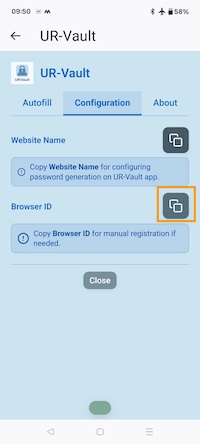 Copy Browser ID