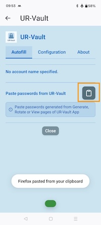 Paste Password