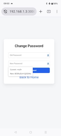 Populate Password