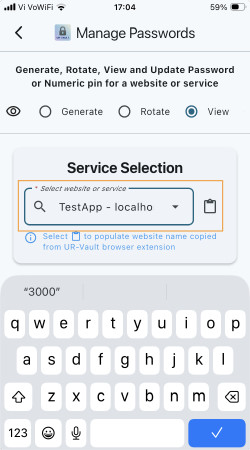 View Password 1