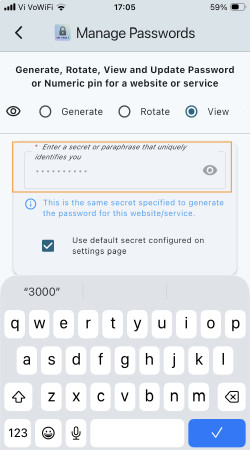 View Password 2