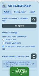 Load Change Password