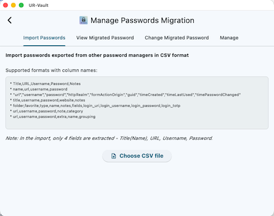 Password Migration